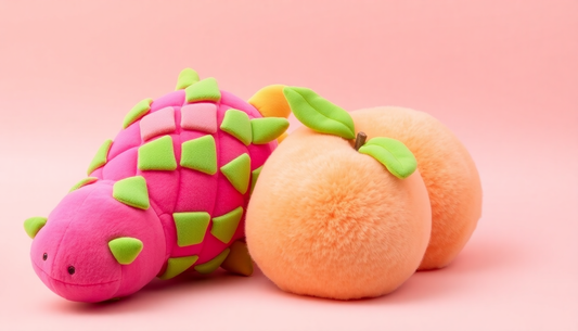 Discover the Enchanting World of Lifelike Dragon Fruit Peach Plush Toys at ChildrenToyStore.com