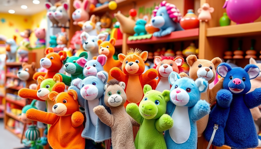 Discover the Joy of Animal Hand Finger Puppets at ChildrenToysStore.com