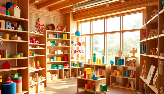 Unlock Your Child's Potential with Wooden Montessori Geometric Shape Toys from ChildrenToyStore.com