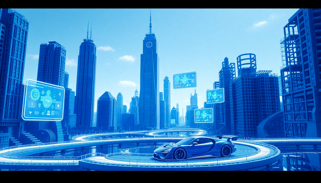 Discover the Best Blue Racing Mobile Phone APP Programming Splicing Building Block Toys at ChildrenToysStore.com