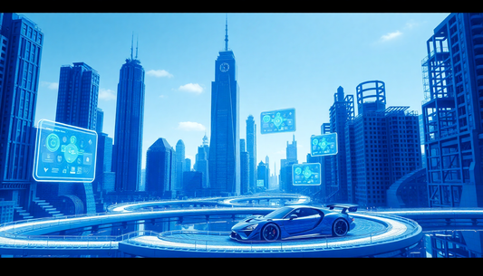 Discover the Best Blue Racing Mobile Phone APP Programming Splicing Building Block Toys at ChildrenToysStore.com