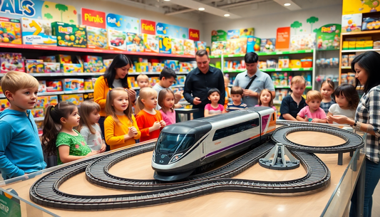 Unlock Your Child's Imagination with the Simulation High Speed Railway Train Toy from Children Toys Store