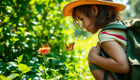 Discover the Wonders of Nature with Our Scientific Outdoor Toys Plant Insect Biology Study Tool Set