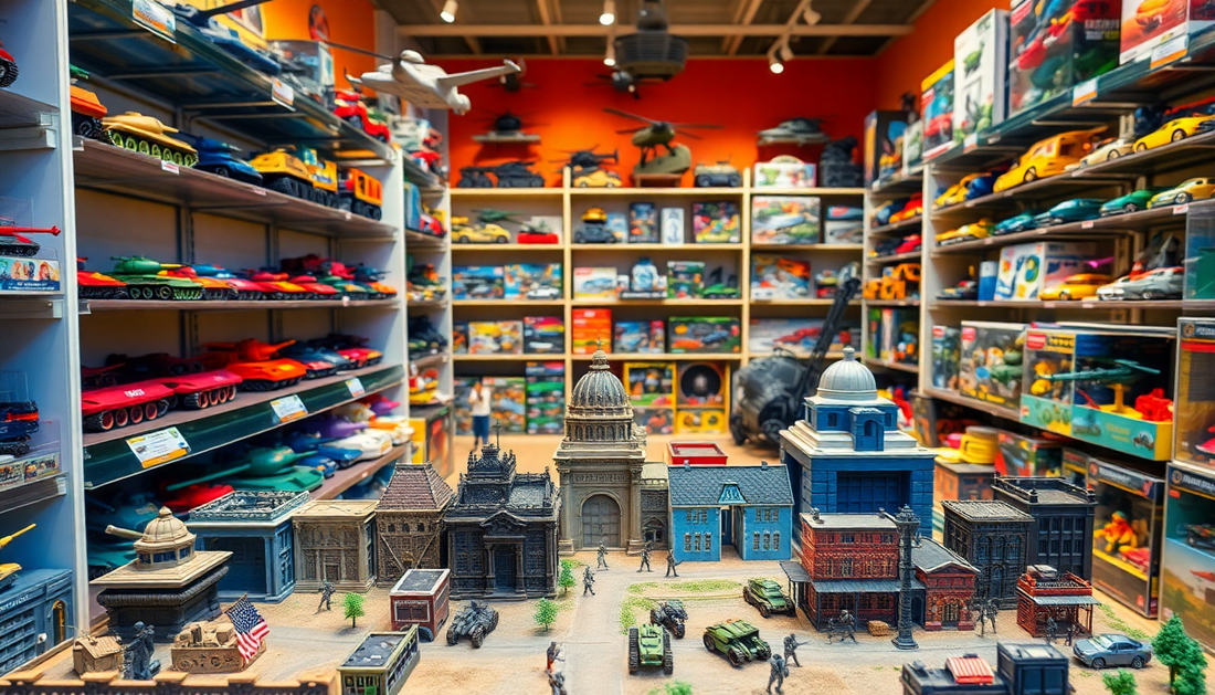Discover the Thrill of City Remote Control Military Army Toys at ChildrenToyStore.com
