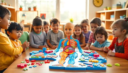 Unlock Your Child's Curiosity with the Kid Montessori 3D Puzzle Human Body