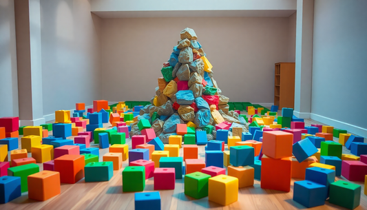 Unlock Your Child's Creativity with Rockery Mound Rock Building Blocks from ChildrenToyStore.com