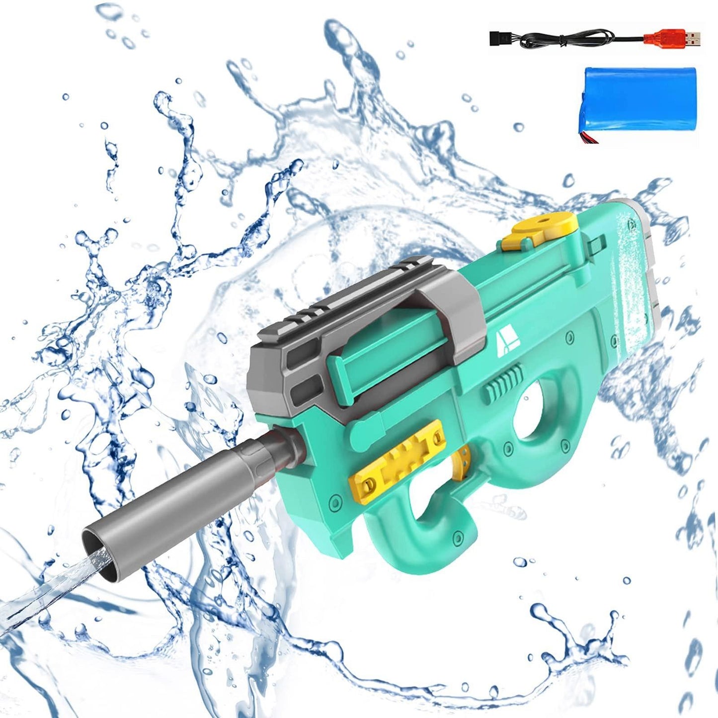 New P90 Electric Water Gun High-Tech Kids Toys