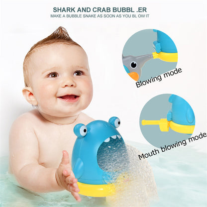 Bubble Machine Baby Bath Toy Pool Foam Making Machine