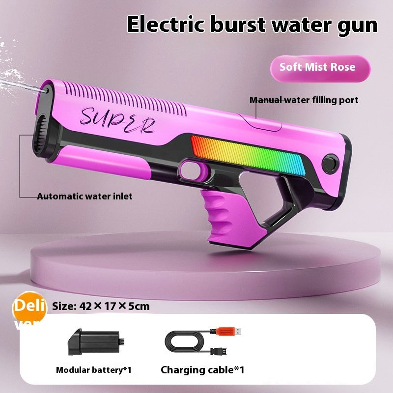 Automatic Feeding Electric Water Gun Children Playing