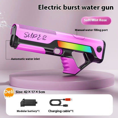 Automatic Feeding Electric Water Gun Children Playing