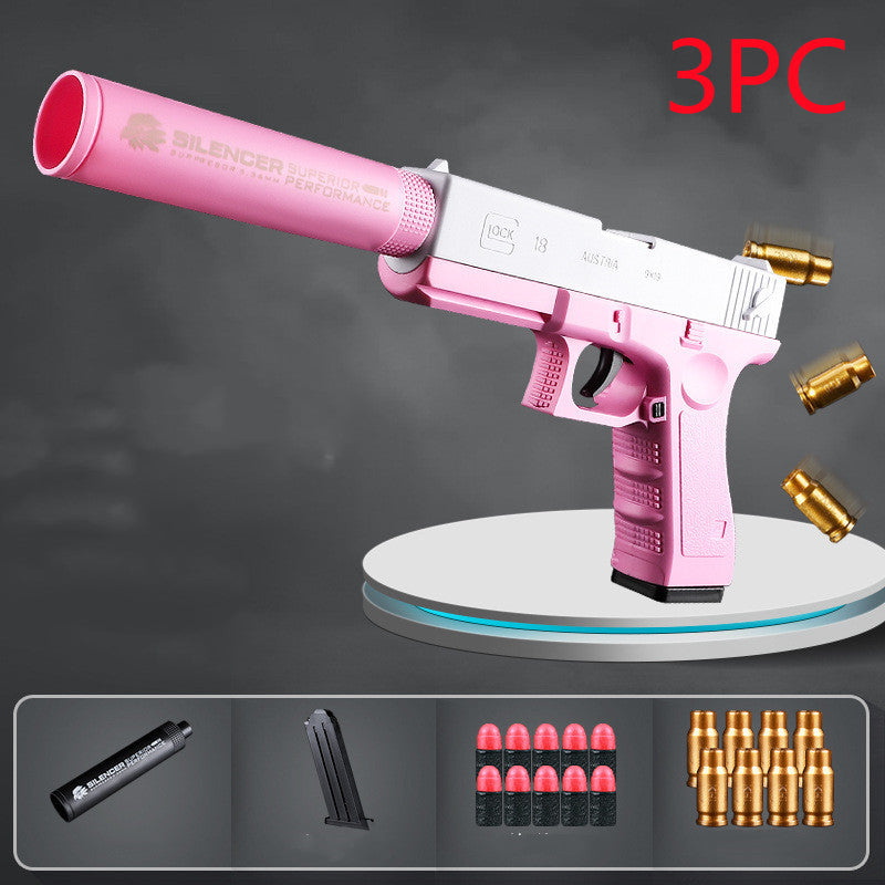 Plastic Simulation Boy Toy Simulated Pistol