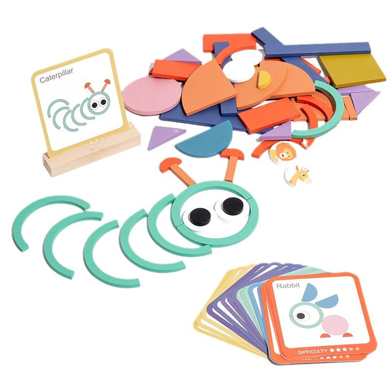 Puzzle Children's Intelligence Creative Matching Toys