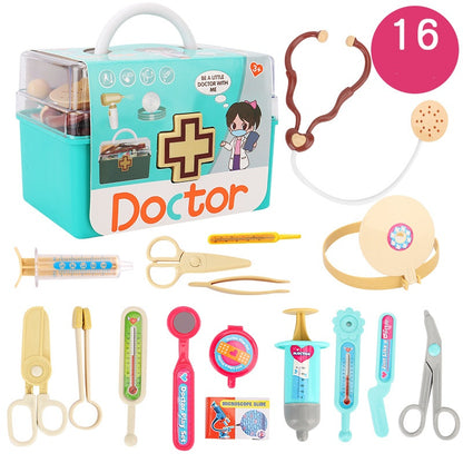 Children Play House Little Doctor Nurse Set