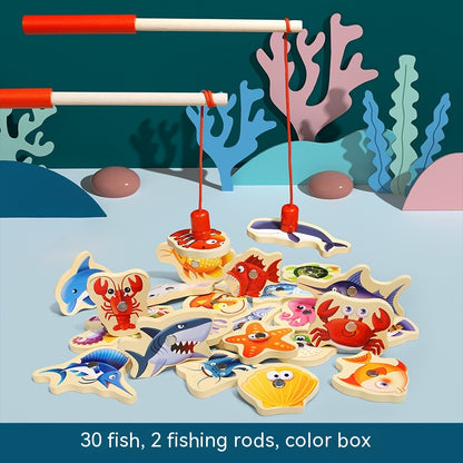 Children's Educational Magnetic Ocean Fishing Toys