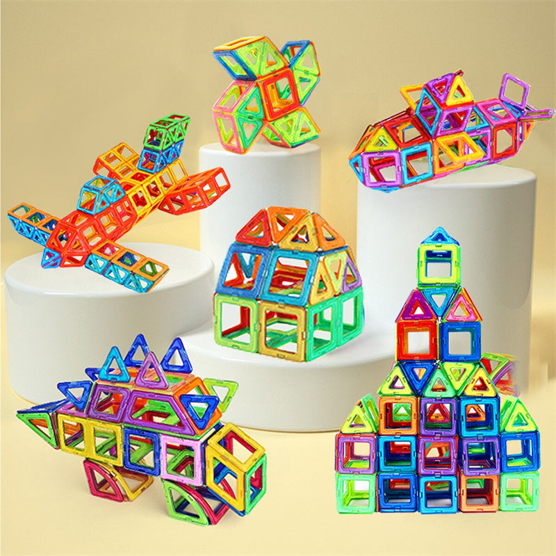 Magnetic Building Blocks DIY Magnets Toys For Kids Designer