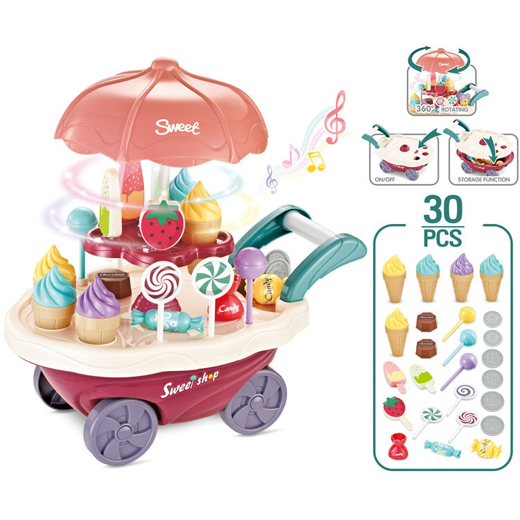 Children's Simulation Mini Candy Car Set Play House Toys