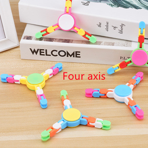 Chain Fingertip Mechanical Gyroscope 6 Axis Variable Splicing