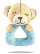 Baby Comforter Toys Grabbing Stick BeepHandbell Biteable Entrance Plush Doll