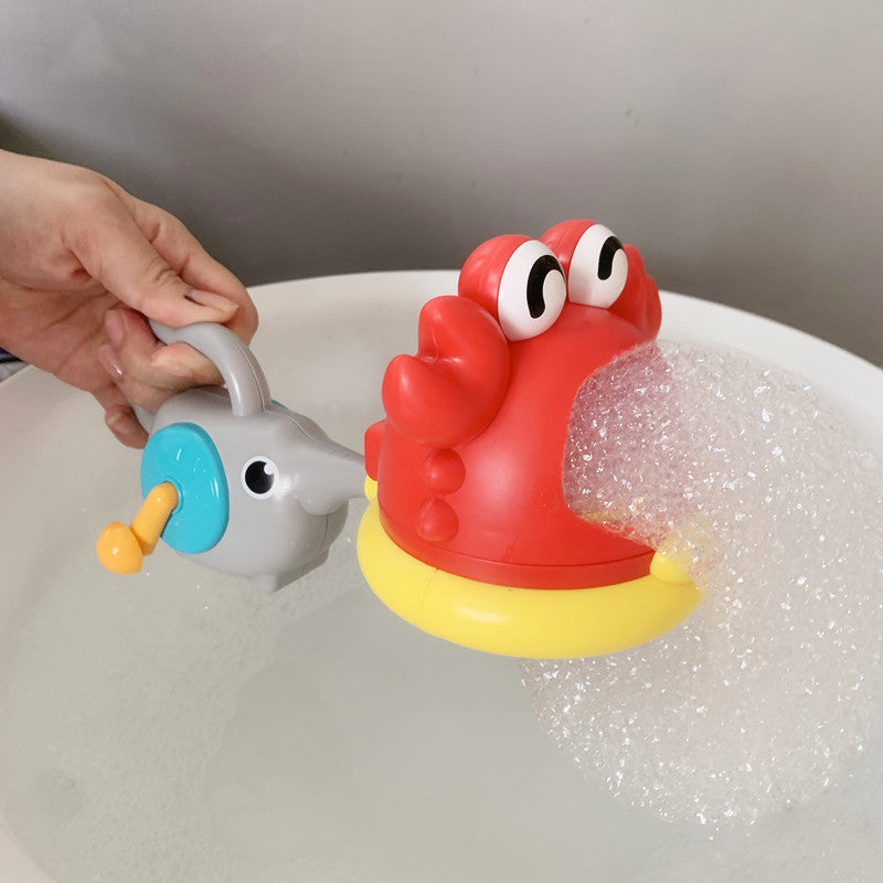 Bubble Machine Baby Bath Toy Pool Foam Making Machine