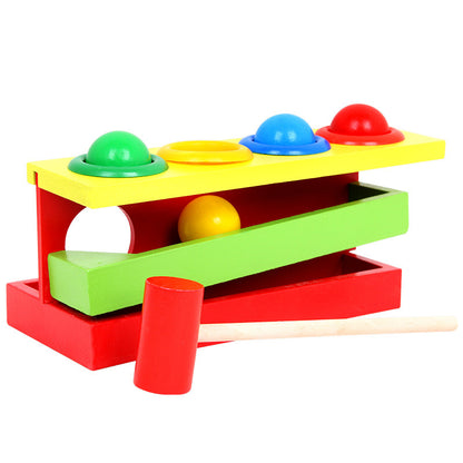 Children's wooden percussion toys