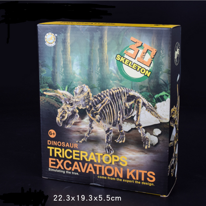 Dinosaur archaeological excavation toys DIY archaeological children's educational toys