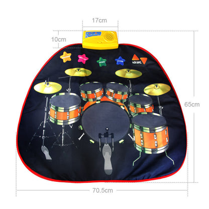 Children's Jazz Drum Music Blanket Mother And Baby Toys