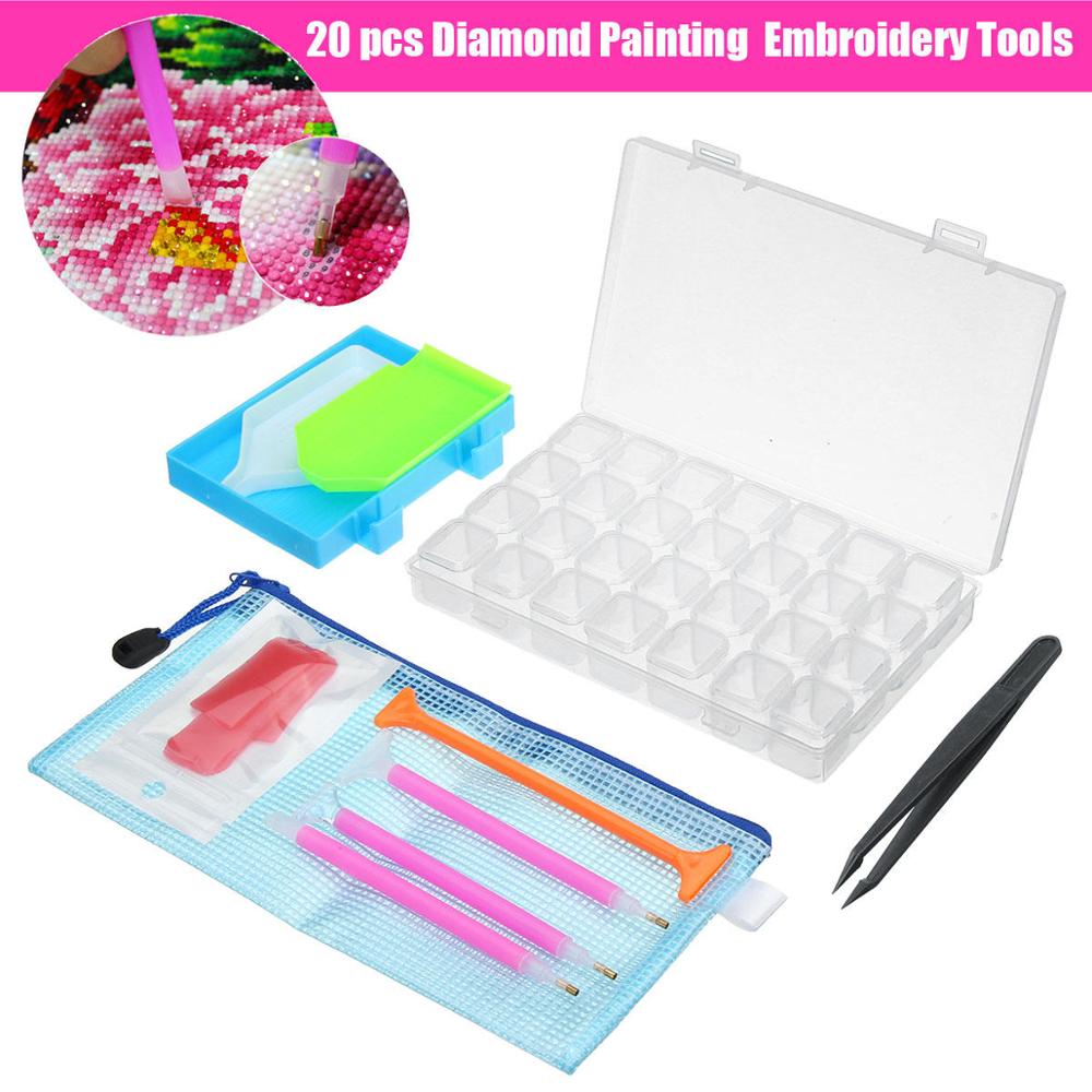 Diamond Painting Embroidery Tools plus LED drawing board