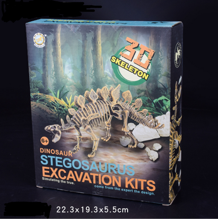 Dinosaur archaeological excavation toys DIY archaeological children's educational toys