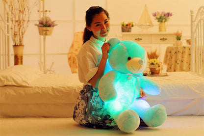 Creative Light Up LED Teddy Bear Stuffed Animals Plush Toy