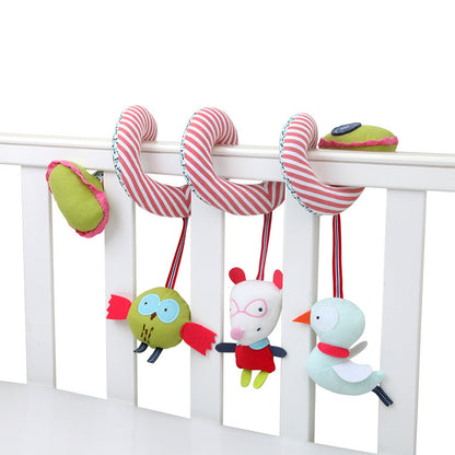 Baby Multifunctional Baby Toy Bed Winding Plush Toys Supply BB Music Rattle Toys