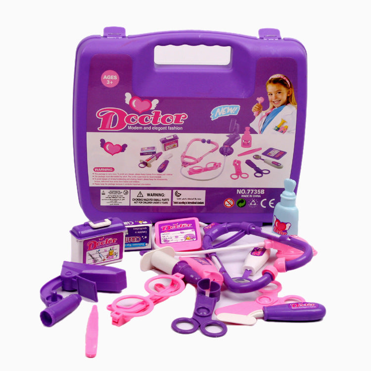 Puzzle simulation medicine box doctor toy