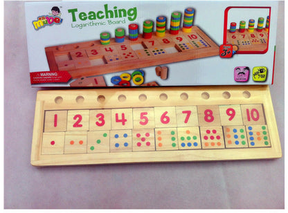 Montessori teaching log board