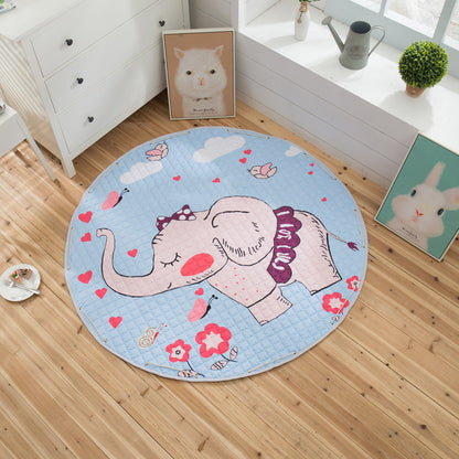 Round Floor Crawling Mat for Baby Room Decoration Play Mats