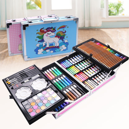 Crayon Watercolor Pen Painting Set