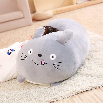 Sleeping Long Pillow Soft Plush Down Cotton