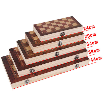 3 in 1 Backgammon Chess Set, New Design, Travel Chess Set