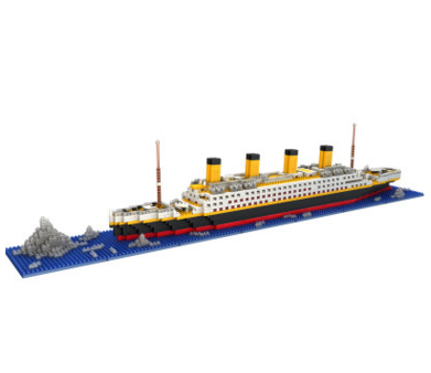 Titanic Mini Assembled Building Blocks Children's Educational Toys