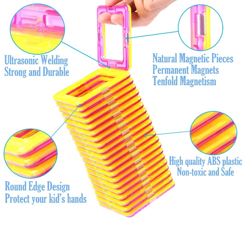 Model Magnetic Blocks Parts