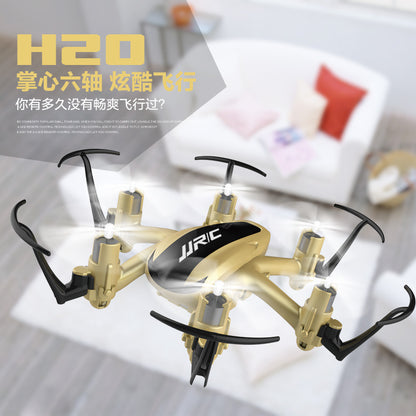 Mini remote control six-axis aircraft pattern rotation headless mode indoor drone