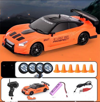 Drift Rc Car 4WD RC Drift Car Toy Remote Control GTR Model