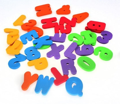 36 Pieces Letters Numbers Kids Baby Toy Early Educational Toy Tool Bath Toy