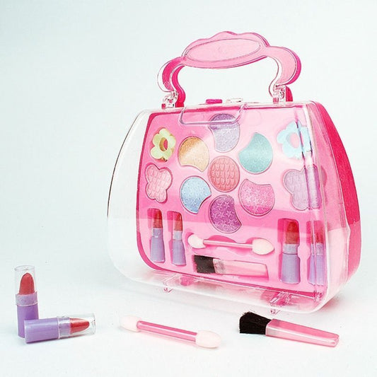 Play Girls Cosmetics Kit Makeup Set Preschool Kid Beauty Toy