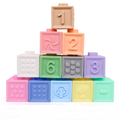 Soft building blocks, relief blocks