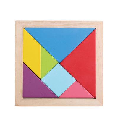 Color tangram educational toys