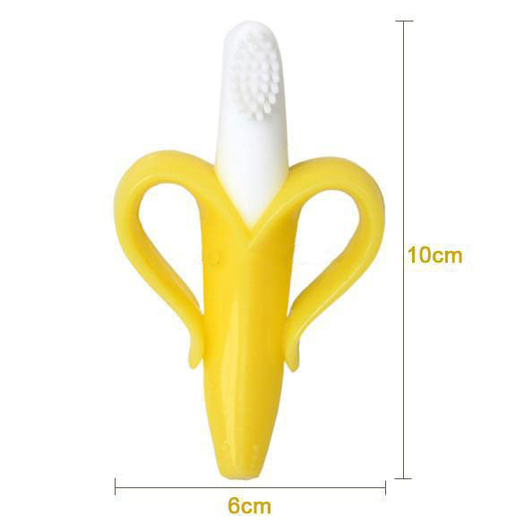 Silicon Bebe Banana Teether Toy