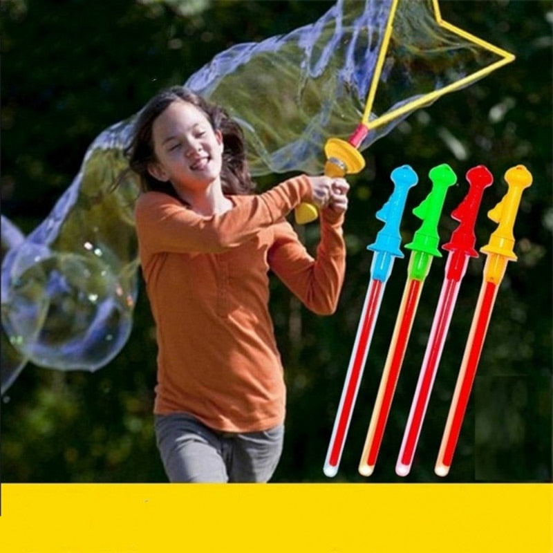 Big Size 46cm Outdoor Toys Long Bubble Machine Gun Bar Sticks