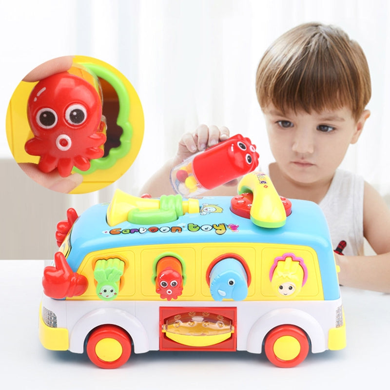 Children's Electric Universal Bus Light Music Toy