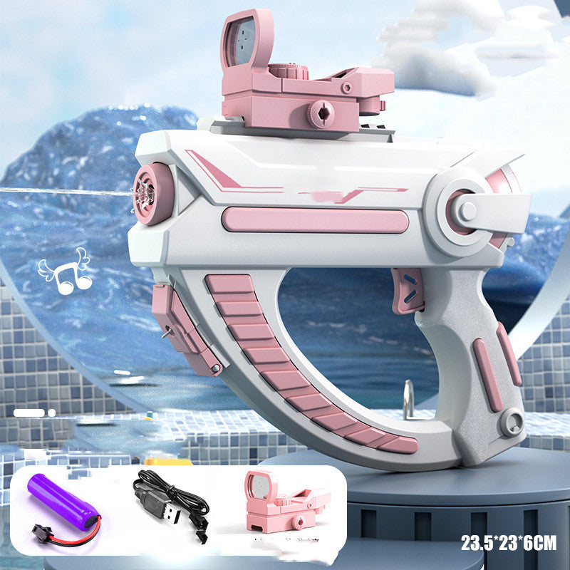 Space Water Gun Electric Automatic Water Absorption Water Fights Toy