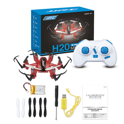 Mini remote control six-axis aircraft pattern rotation headless mode indoor drone