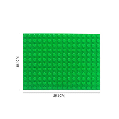 Large particle building block bottom plate 12X6 particles